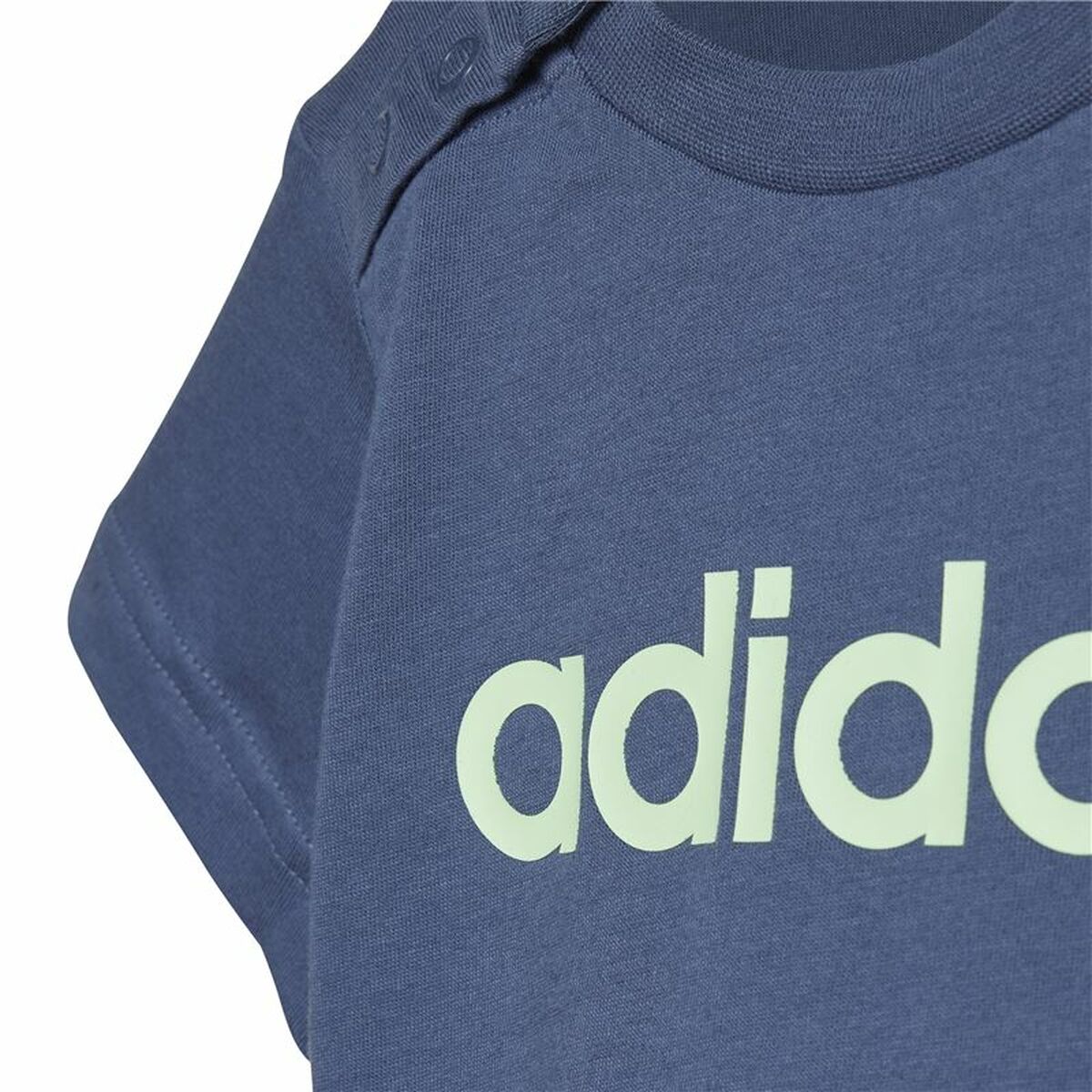 Adidas Sports Outfit For Baby Adidas I Lin Co Set Infantil Blue Grey