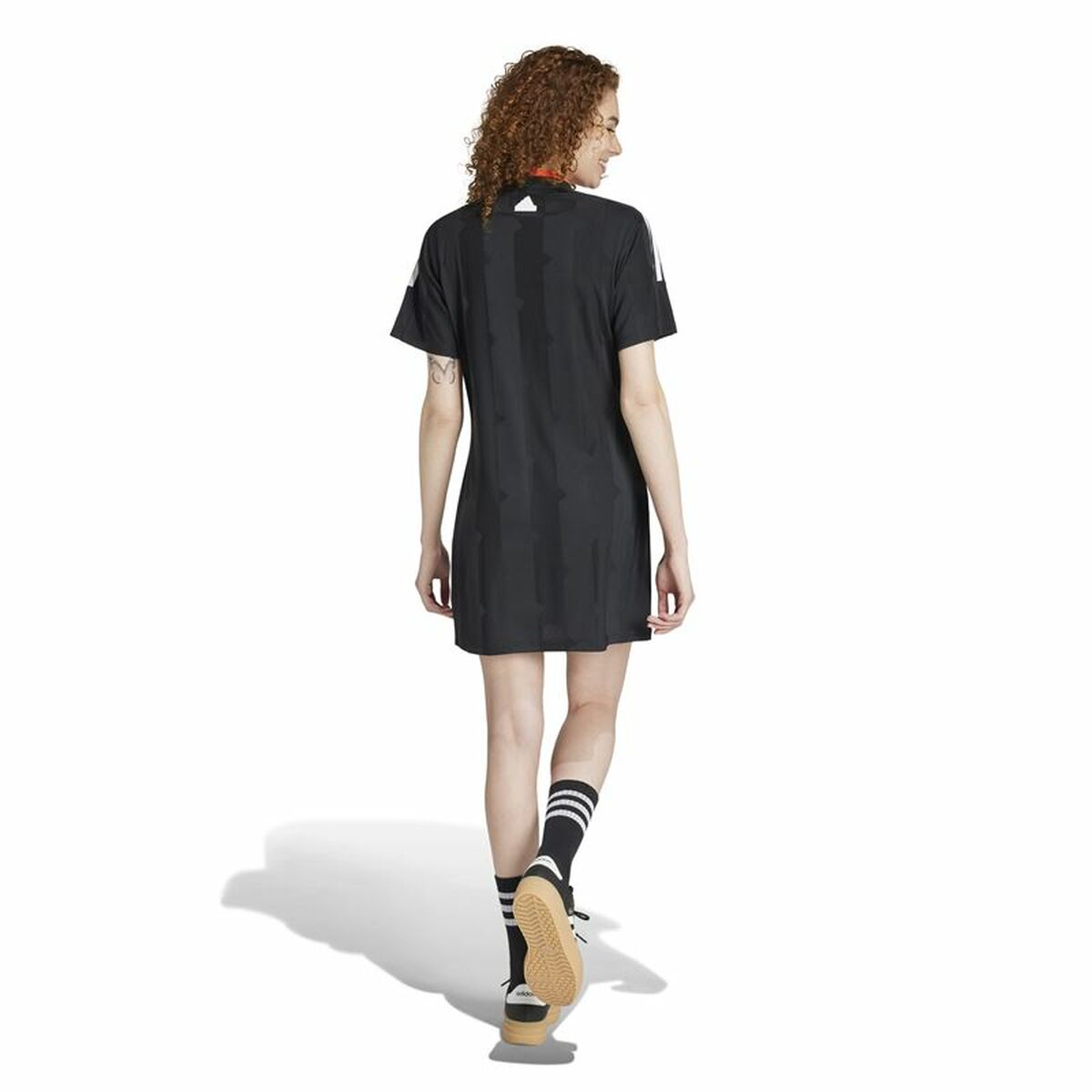 Adidas Dress Adidas Tiro Cut 3 Bandas Jacquard Black