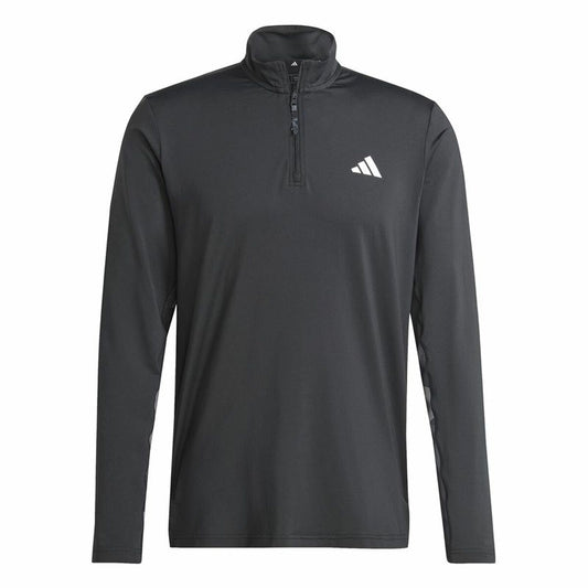 Adidas Sweatshirt Without Hood Adidas Essentials Black