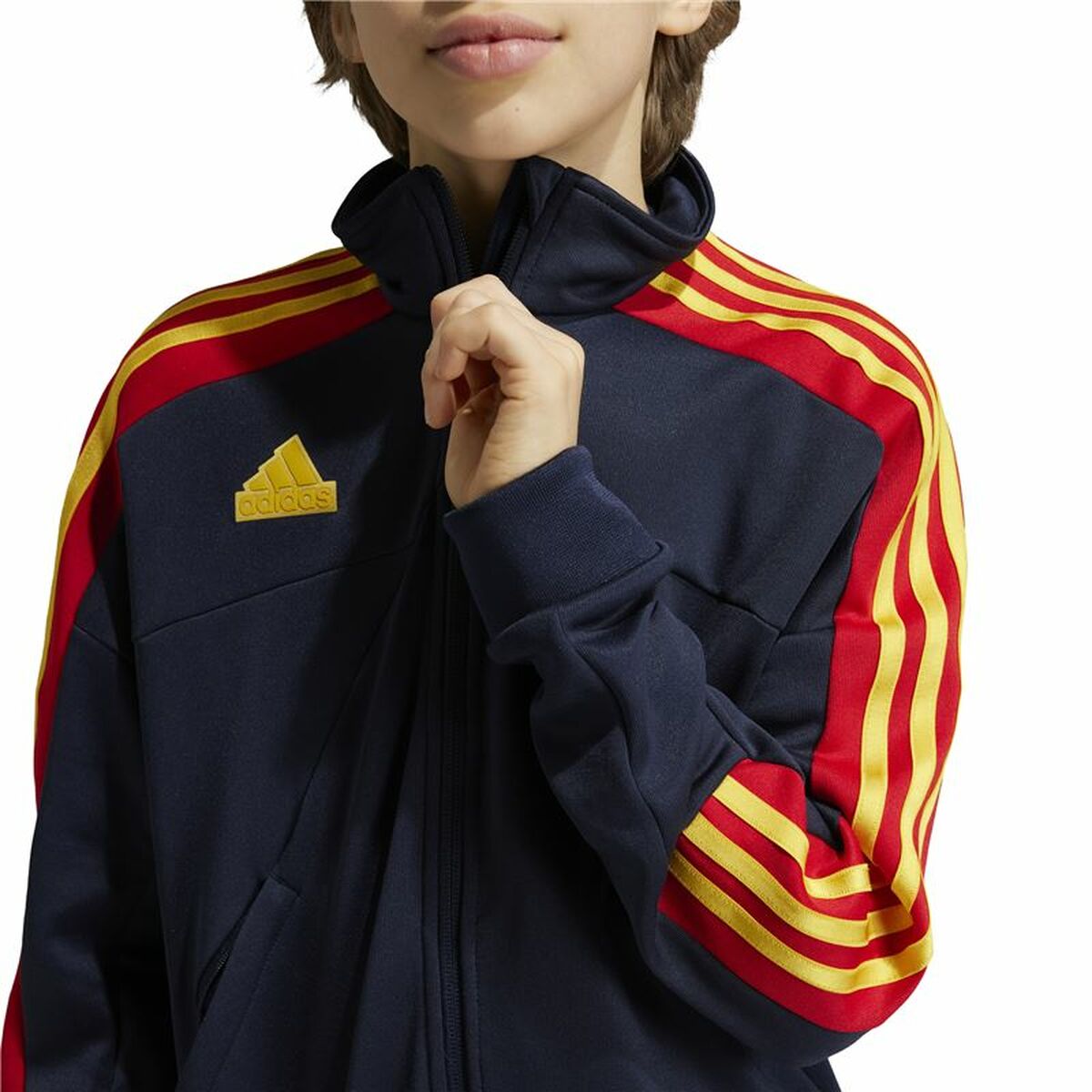 Adidas Sweatshirt Without Hood Adidas Tiro Nations Pack Track Blue
