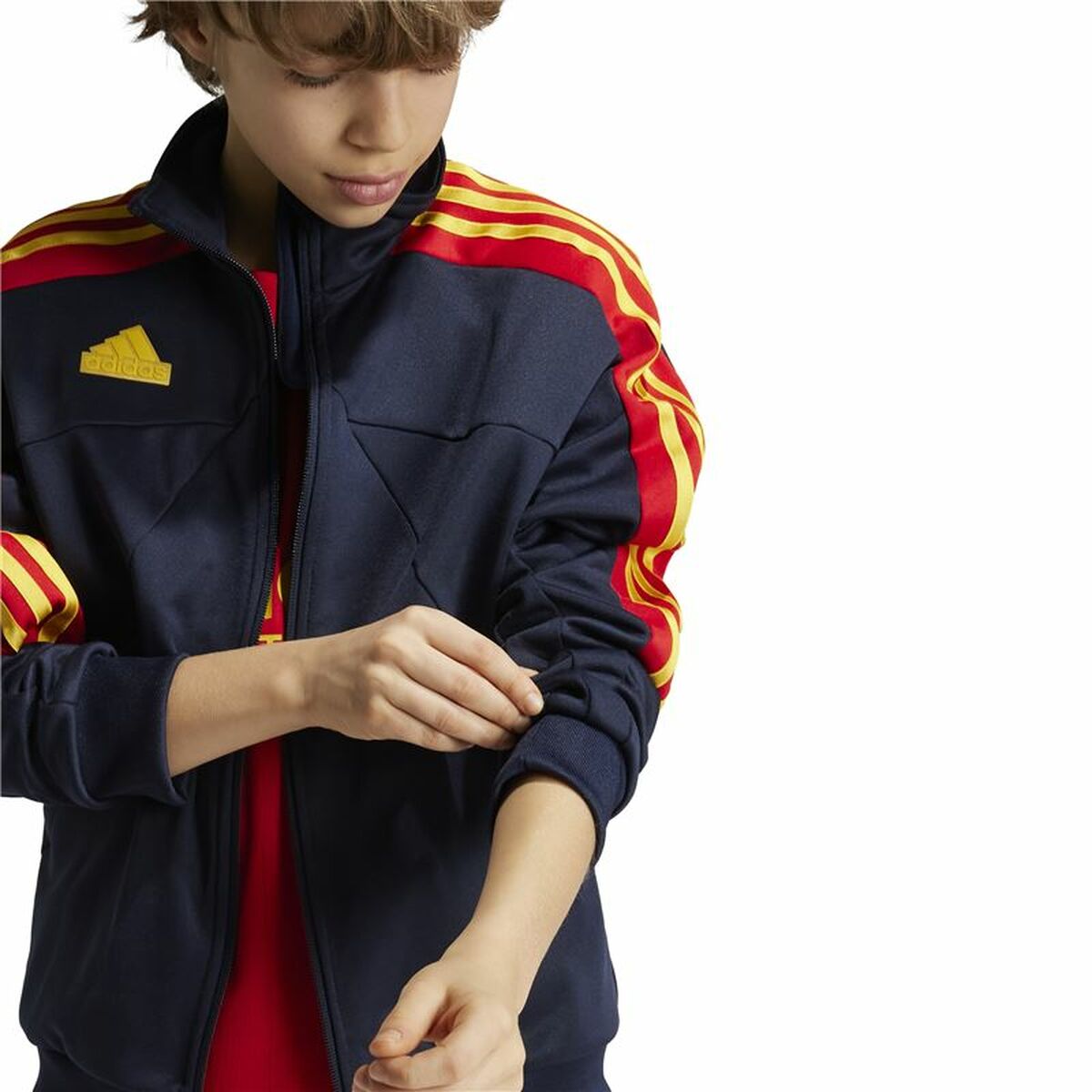 Adidas Sweatshirt Without Hood Adidas Tiro Nations Pack Track Blue