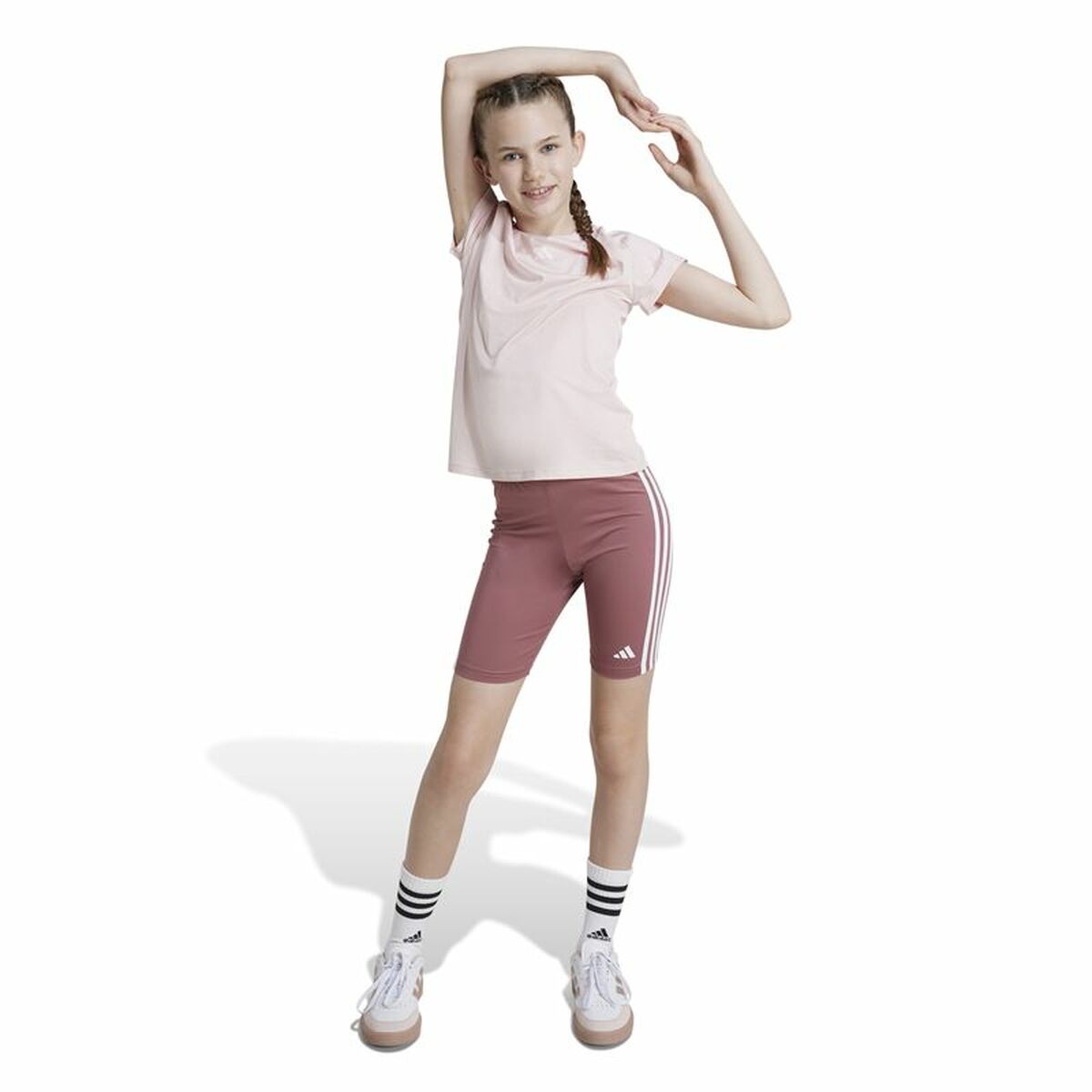 Adidas Children's Sports Outfit Adidas Train Essentials Pink
