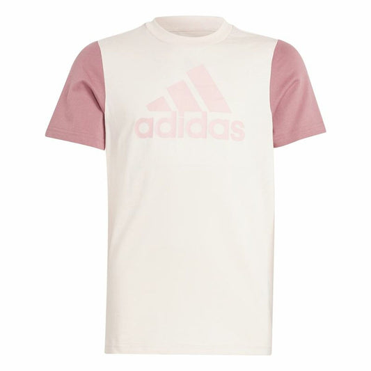 Adidas Child's Short Sleeve T-Shirt Adidas Essentials Big Logo Colorblock