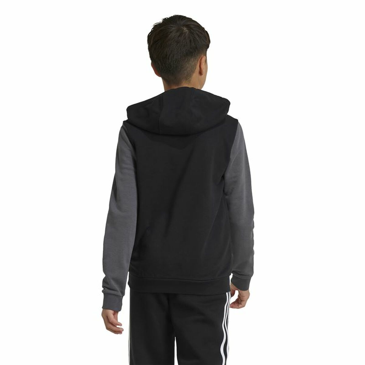 Adidas Hooded Sweatshirt For Girls Adidas Essentials Grey