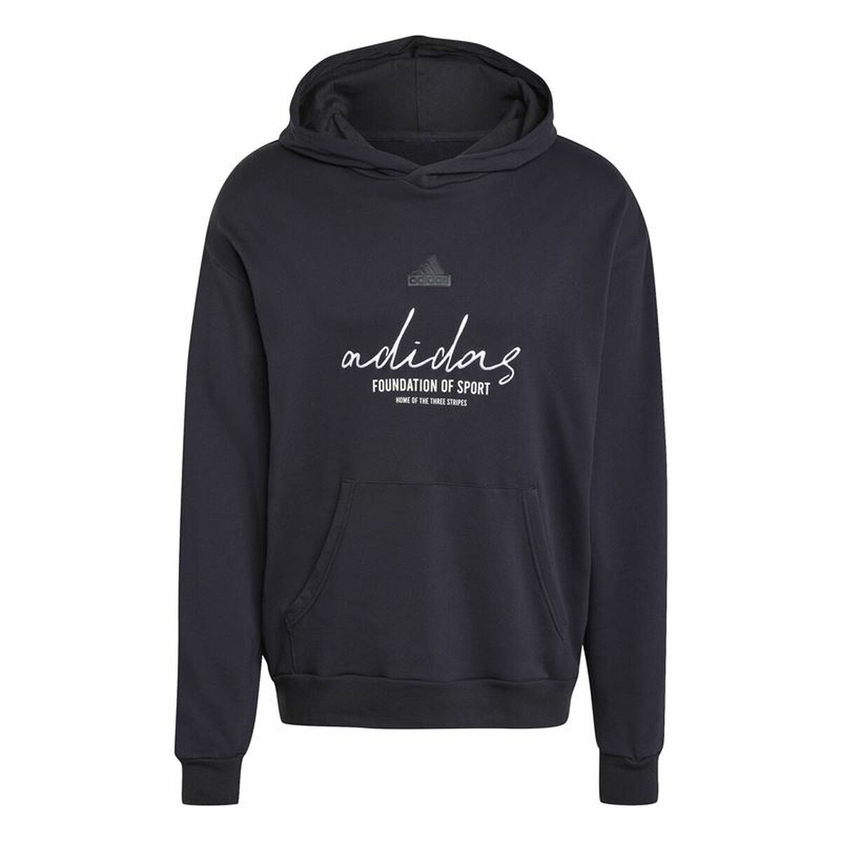 Adidas Men’s Hoodie Adidas Brand Love French Terry Black