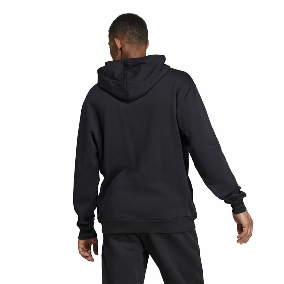 Adidas Men’s Hoodie Adidas Brand Love French Terry Black