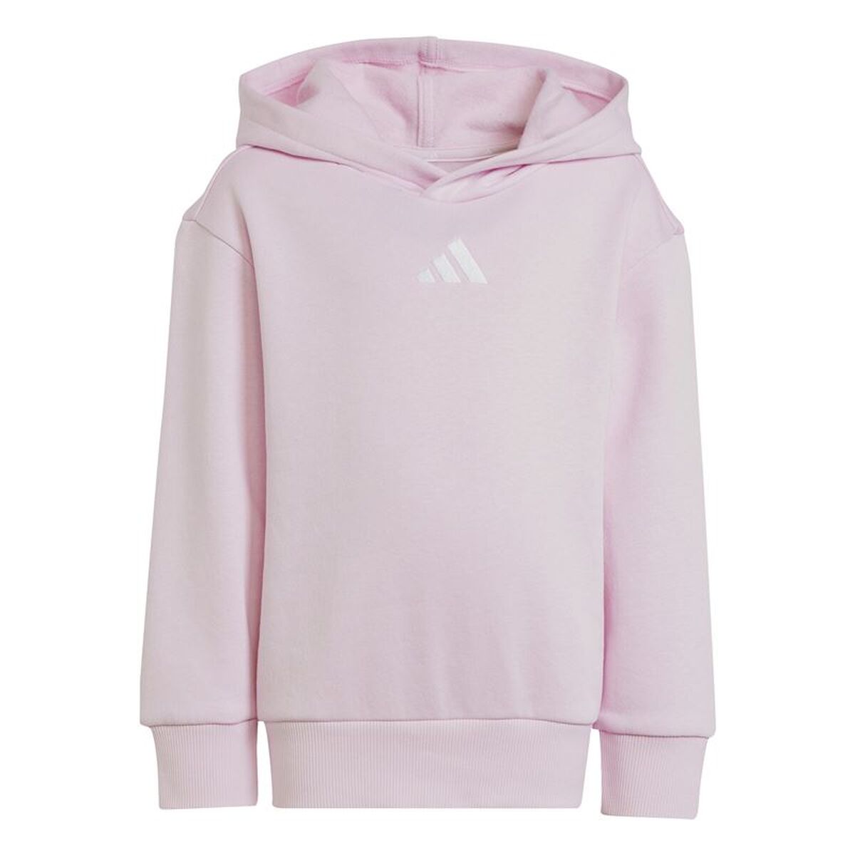 Adidas Hooded Sweatshirt For Girls Adidas Lk Sl Fl Hd Pink