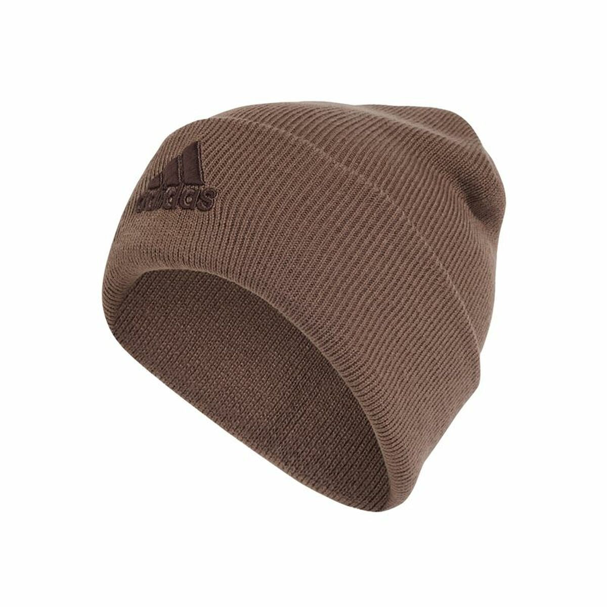 Adidas Child Hat Adidas Adidas Logo Beanie Brown