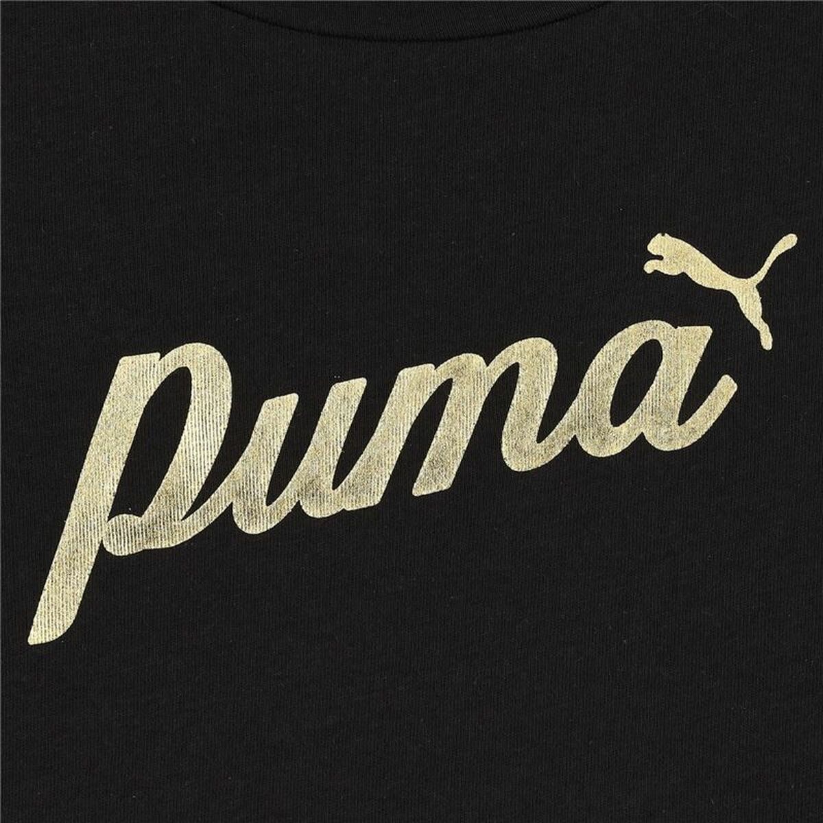 Puma Child's Short Sleeve T-Shirt Puma Ess+ Script Metallic G