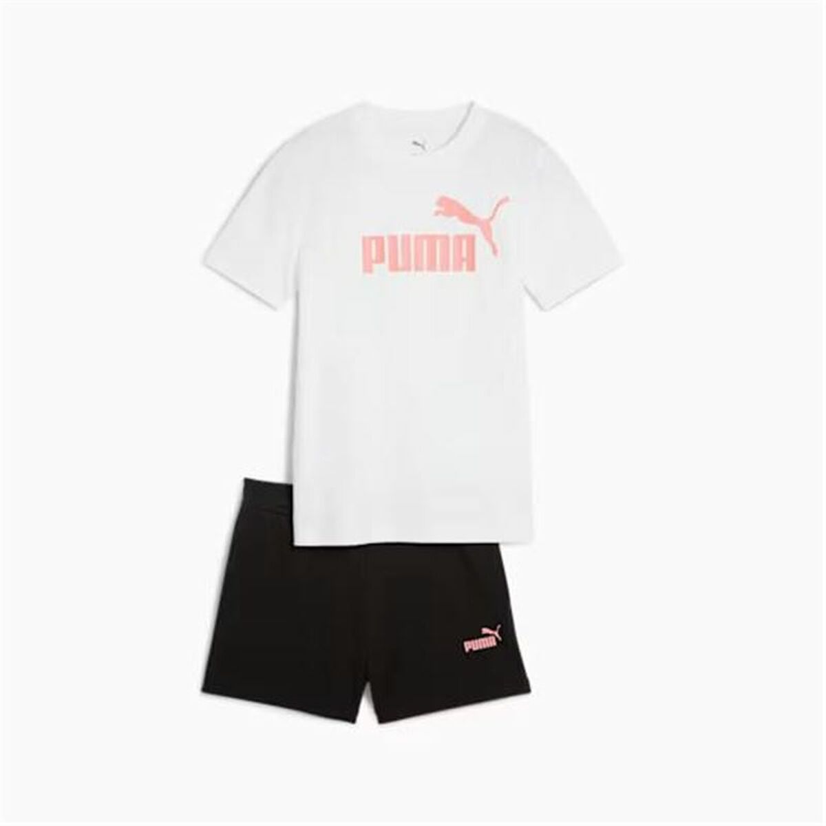 Puma Children's Sports Outfit Puma Essentials No.1 Logo An White