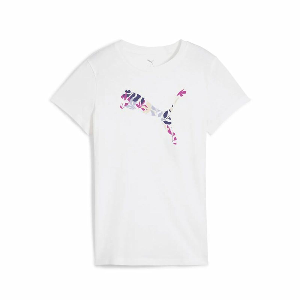 Puma Women’s Short Sleeve T-Shirt Puma Graphics Floral White (M)