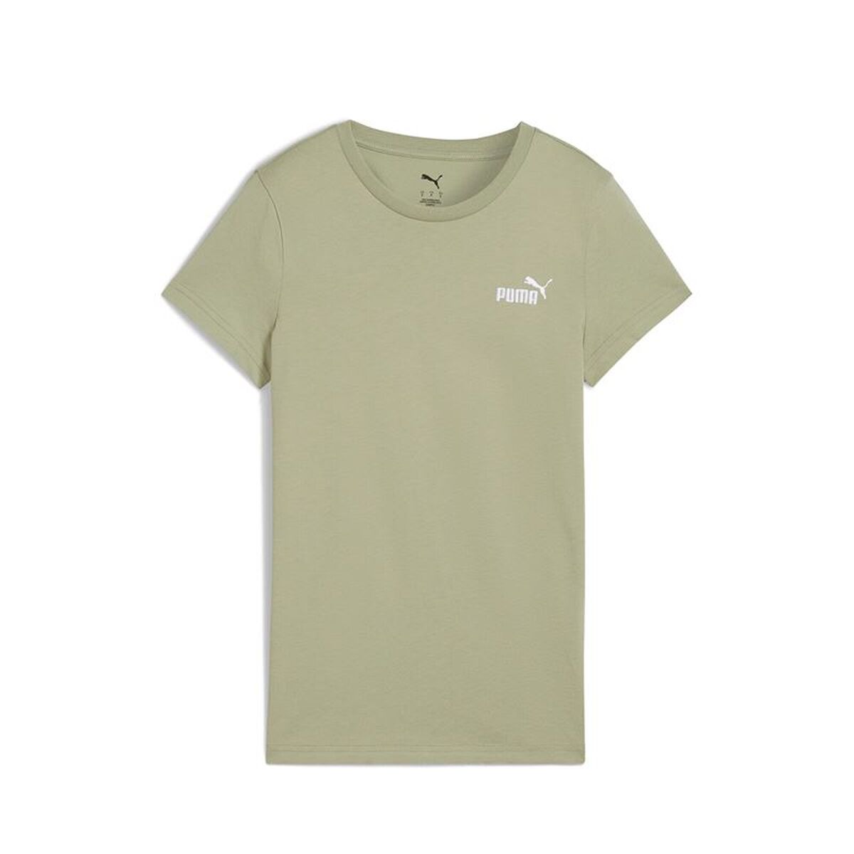 Puma Women’s Short Sleeve T-Shirt Puma Essentials Small Olive