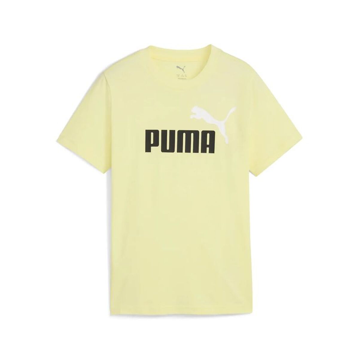 Puma Child's Short Sleeve T-Shirt Puma Essentials 2 Color No.1 Log Khaki