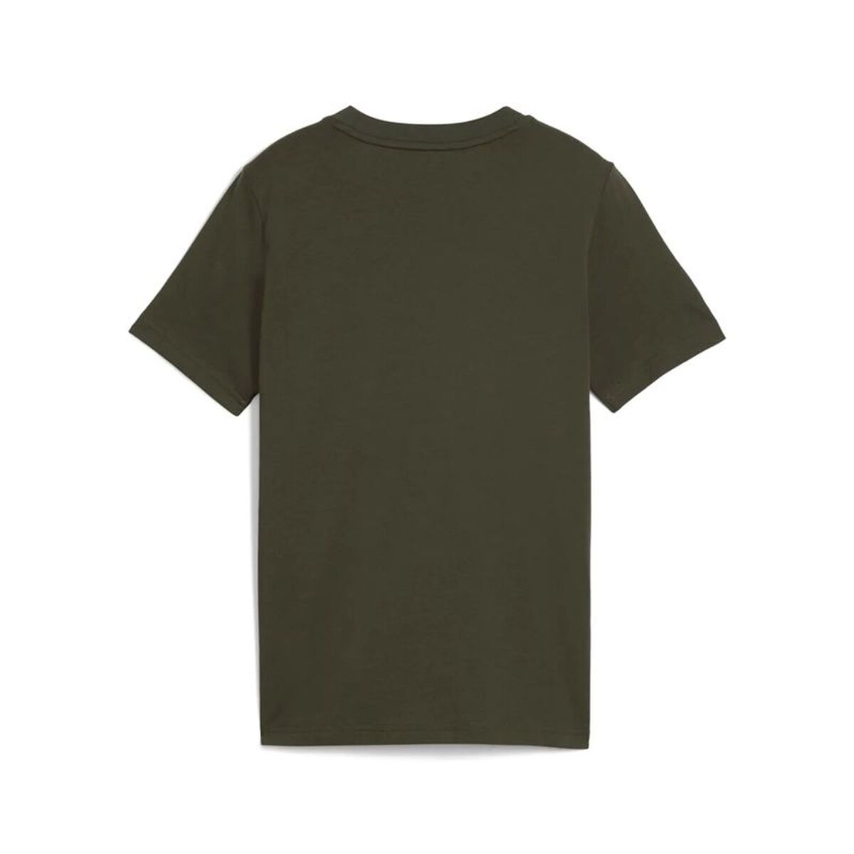 Puma Child's Short Sleeve T-Shirt Puma Essentials 2 Color No.1 Log Olive