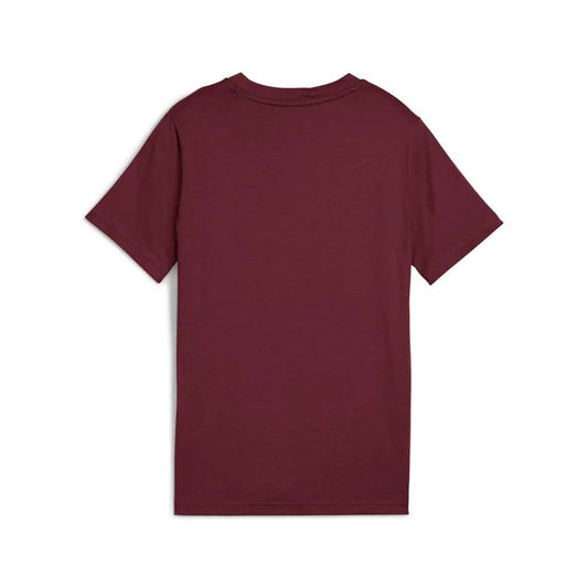 Puma Child's Short Sleeve T-Shirt Puma Essentials 2 Maroon