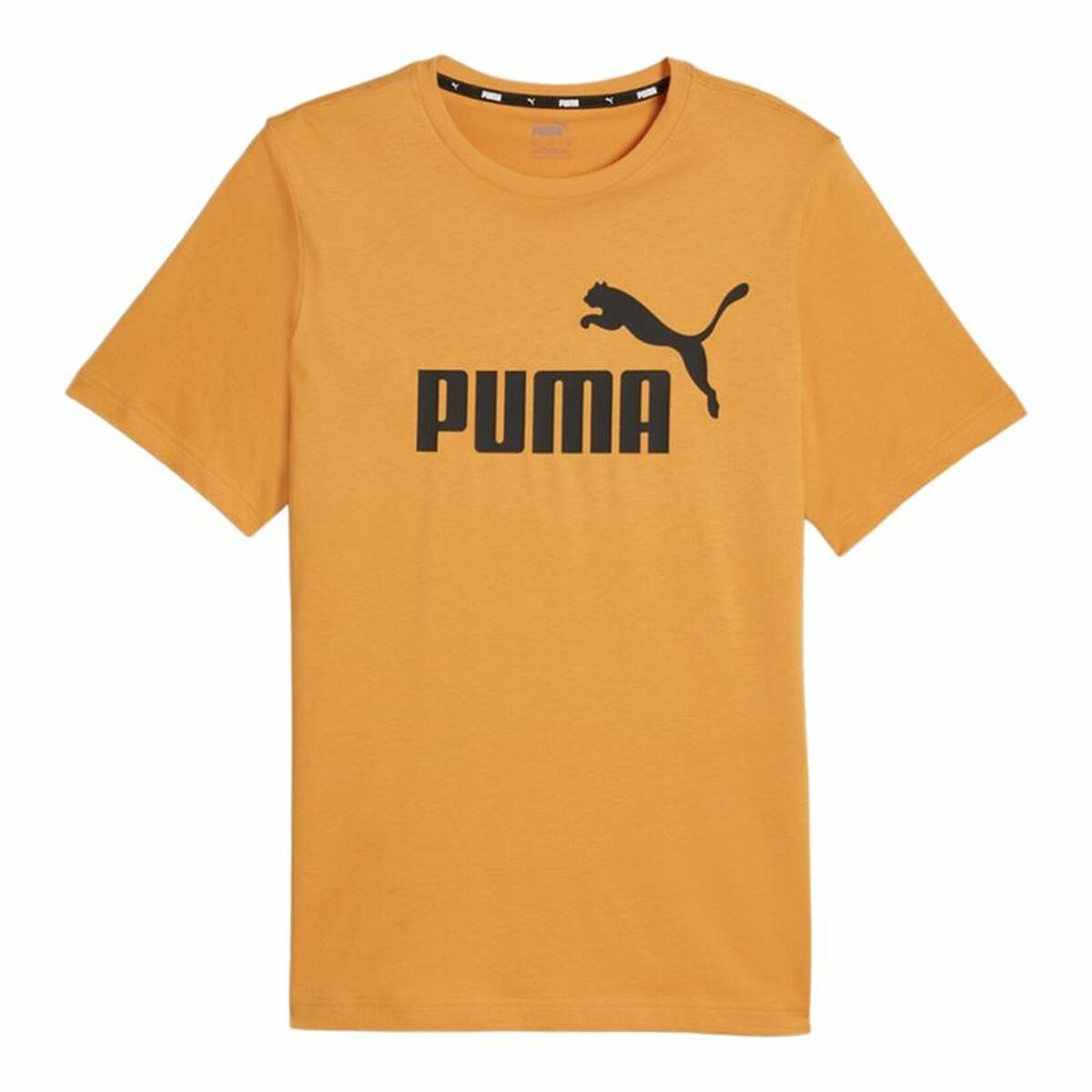 Puma Short-Sleeve Sports T-Shirt Puma Ess Logo Tee 586667 95 (M)