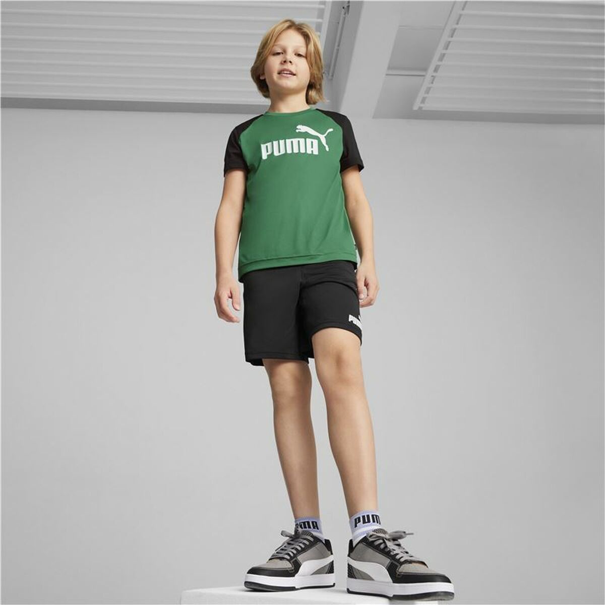 Puma Children's Sports Outfit Puma Short Multicolour