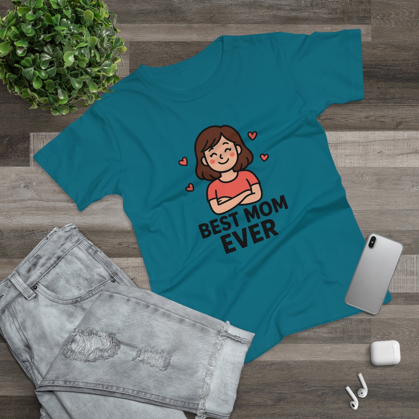Best Mom Ever T-Shirt, Mother's Day Gift, Women's Casual Tee, Family Reunion Shirt, Cute Mom Apparel, Gift for Her