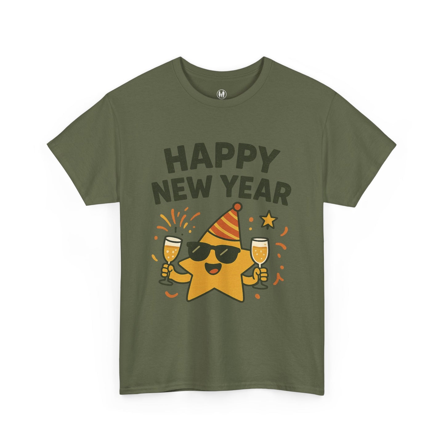 "Happy New Year" Cute Party Celebration Shirt