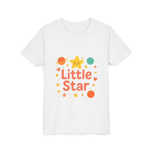 Youth Galaxy Tee - Little Star T-Shirt, Cosmic T-Shirt, Kids Space Shirt, Birthday Gift, Children's Apparel
