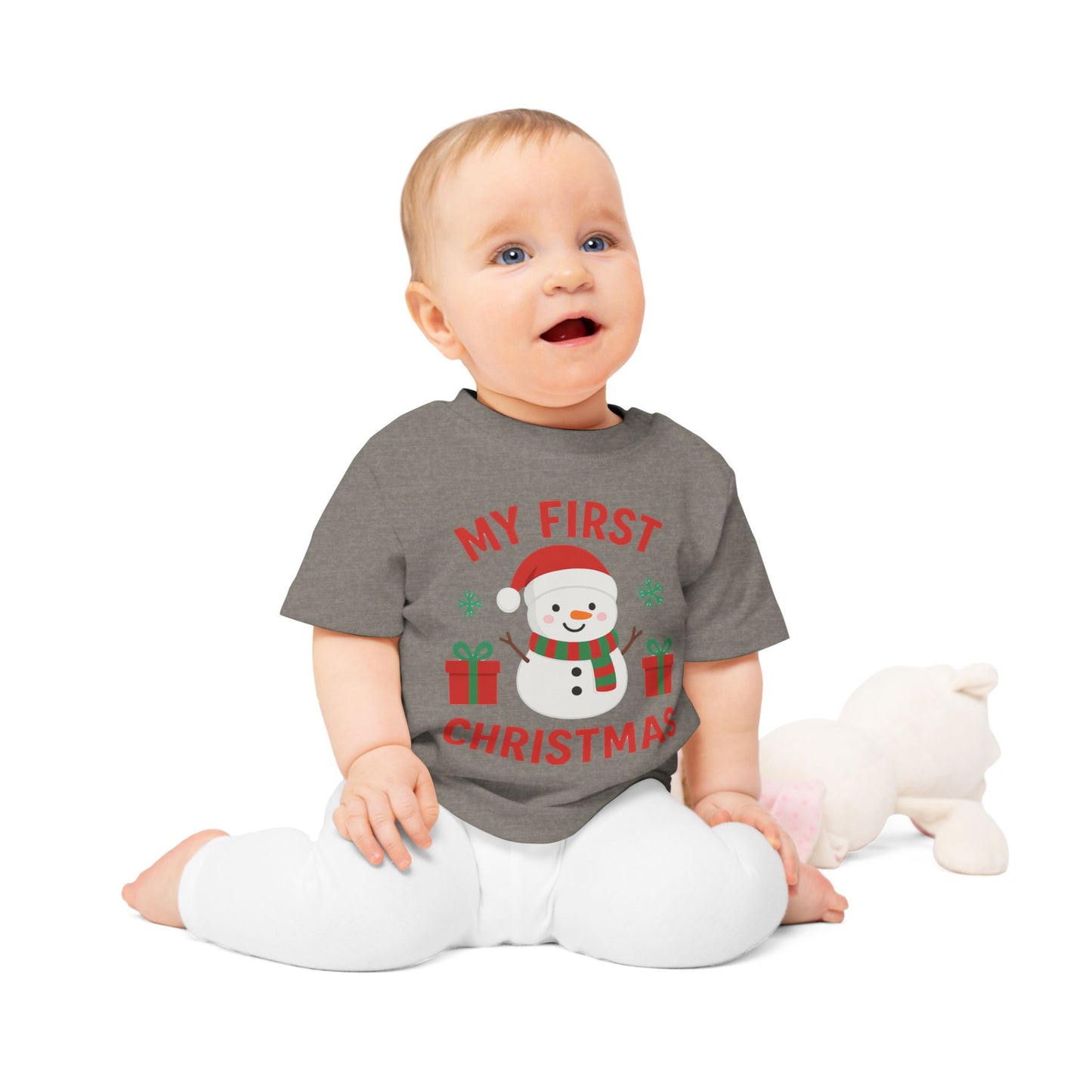 Baby-T-Shirt „Mein erstes Weihnachten“
