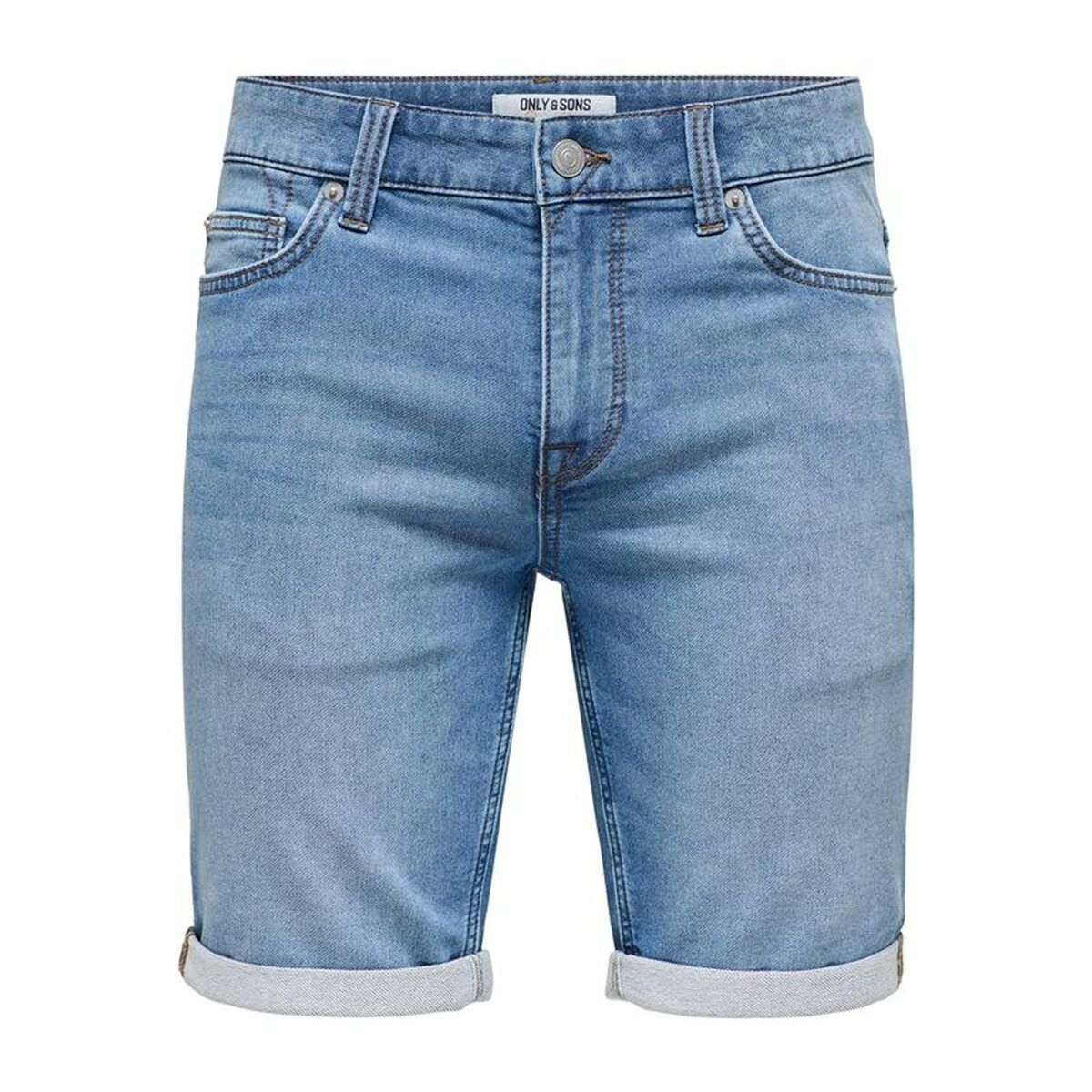 Only & Sons Men's Denim Shorts Only & Sons Onsply 8584 Blue Denim Blue