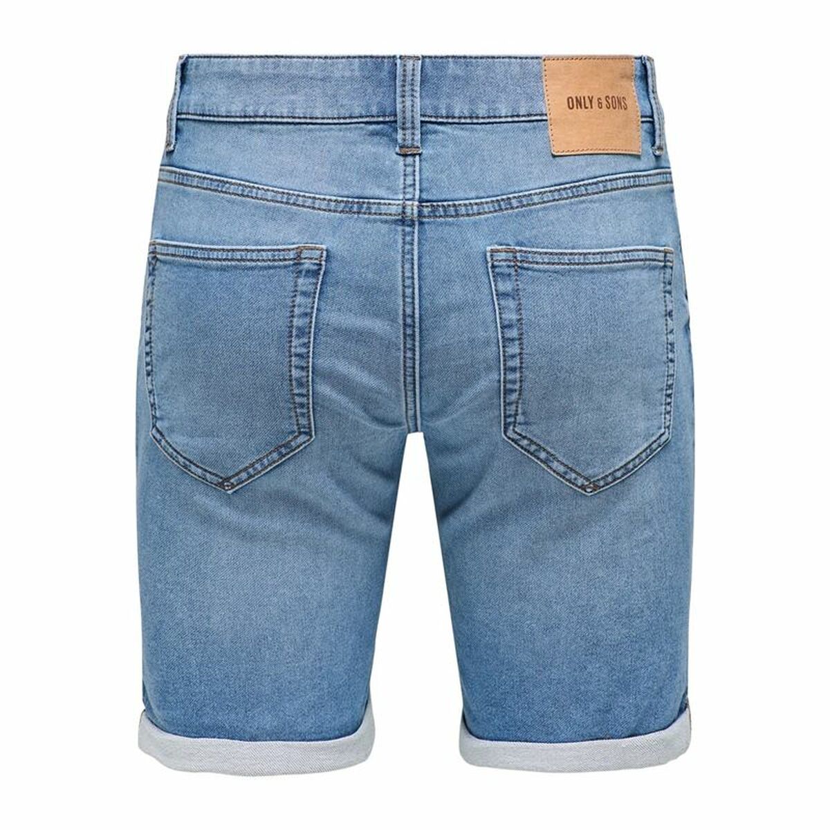 Only & Sons Men's Denim Shorts Only & Sons Onsply 8584 Blue Denim Blue