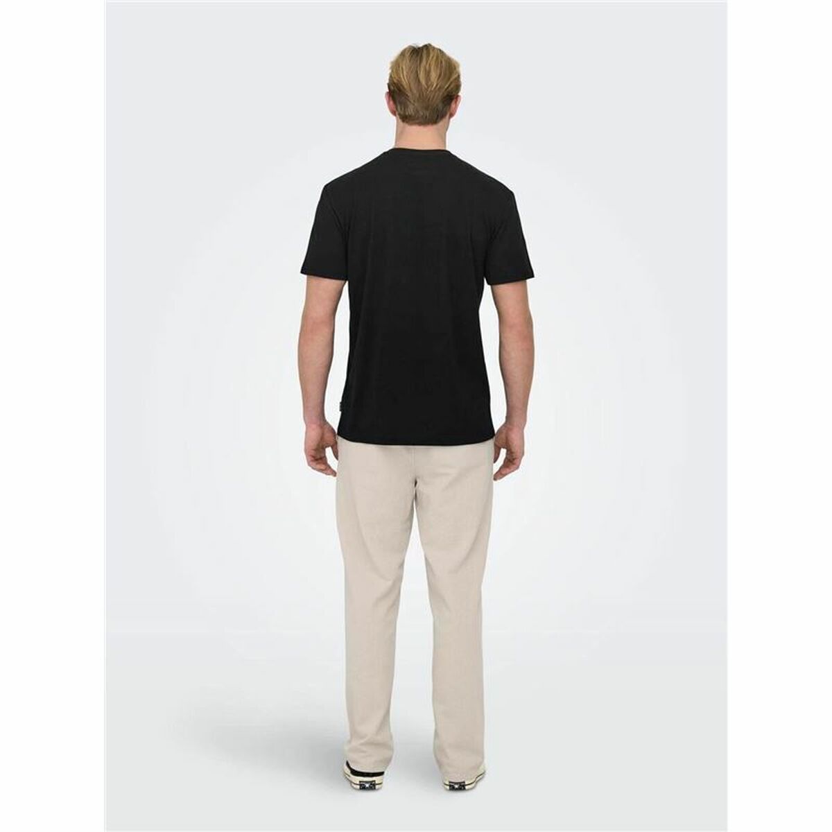 Only & Sons Short-Sleeve Sports T-Shirt Only & Sons Onskolton Reg Beach Black