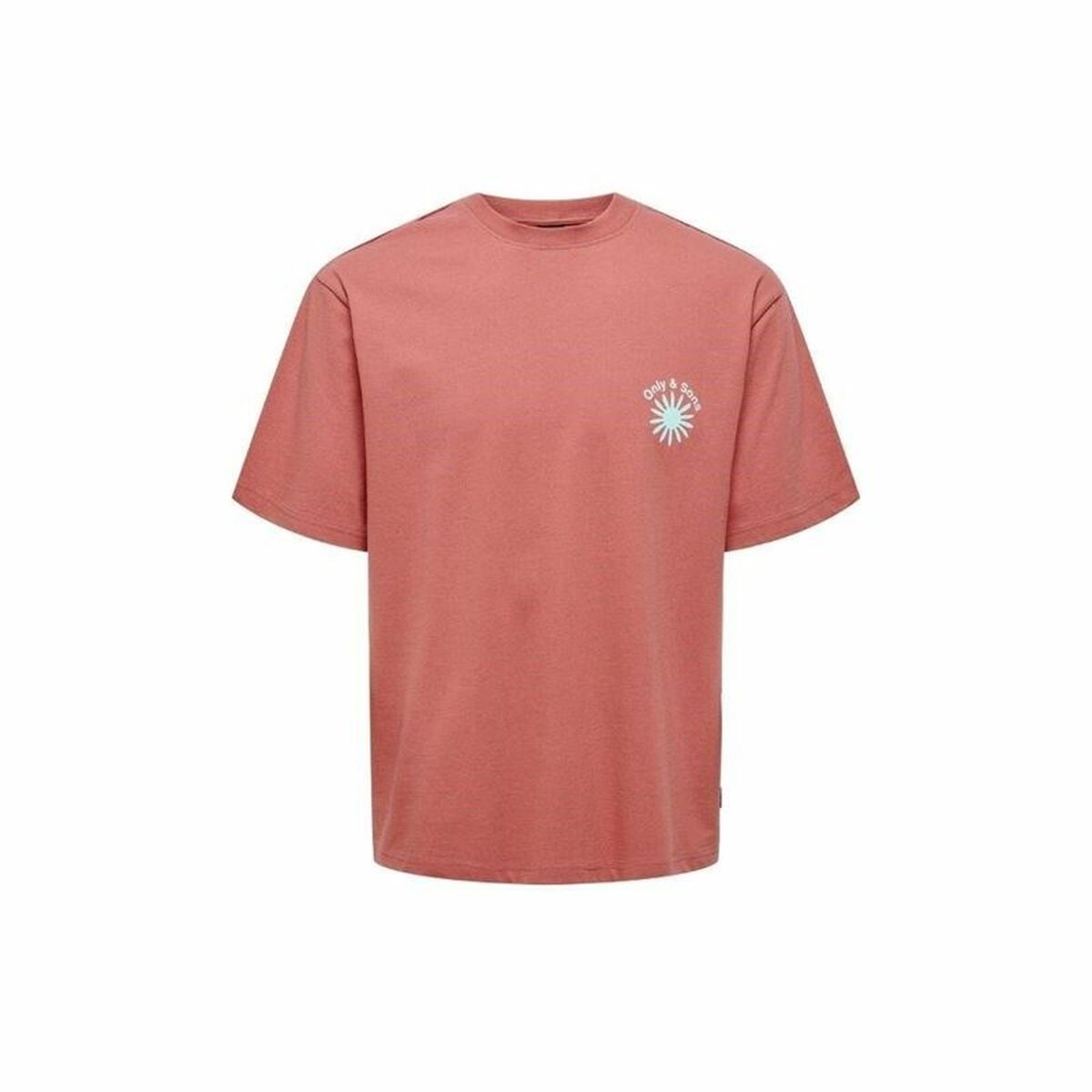 Only & Sons Men’s Short Sleeve T-Shirt Only & Sons Onskasen Rlx Salmon