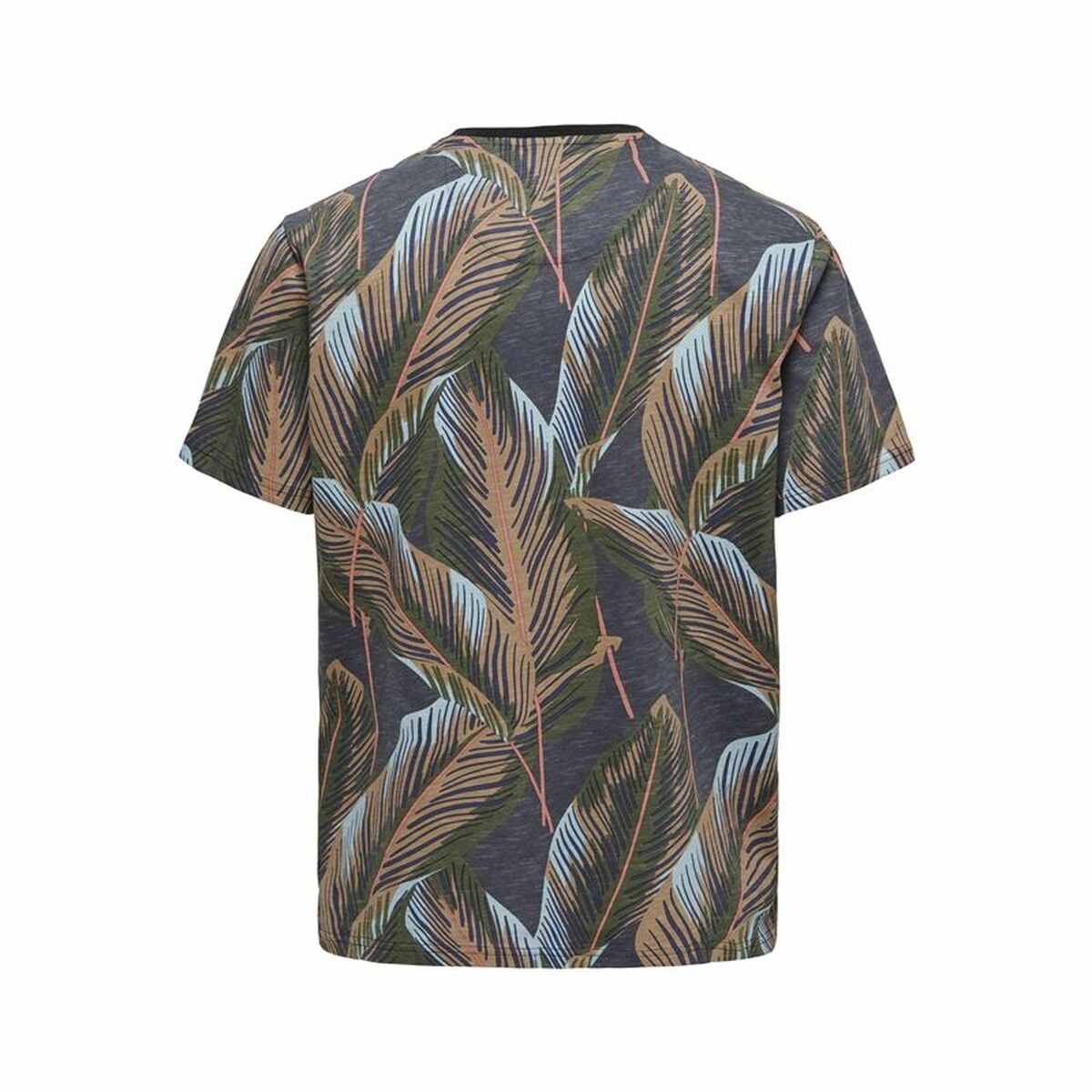 Only & Sons Men’s Short Sleeve T-Shirt Only & Sons Onskobe Reg Banana Leaf Black