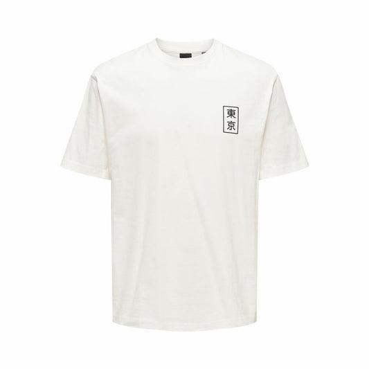 Only & Sons Short-Sleeve Sports T-Shirt Only & Sons Onskace Rlx White