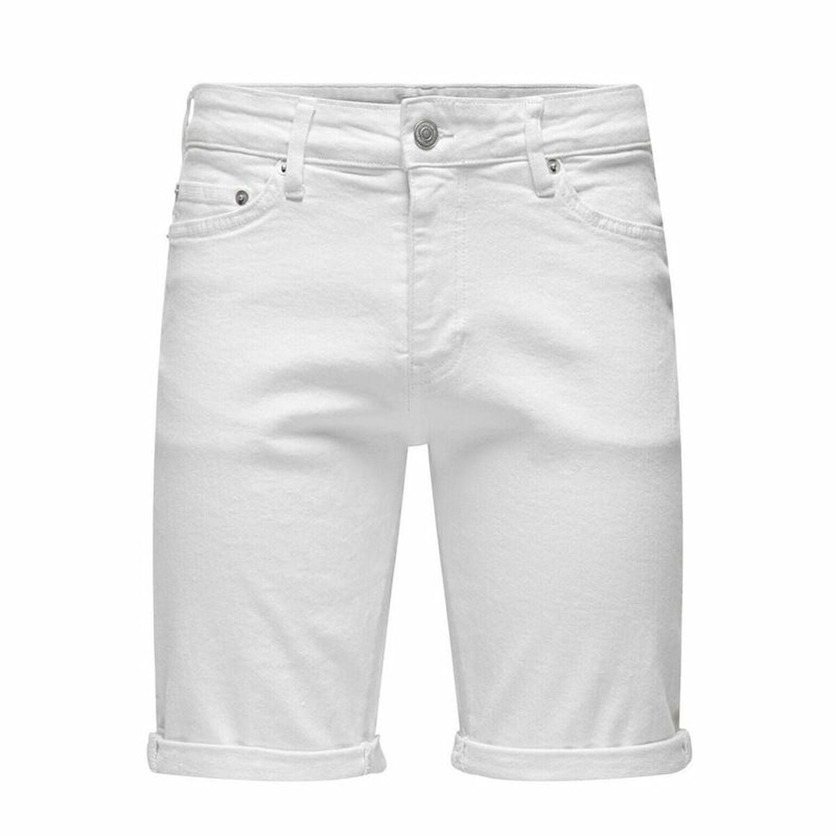 Only & Sons Men's Shorts Only & Sons Onsply 9297 White White