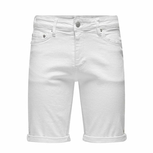 Only & Sons Men's Shorts Only & Sons Onsply 9297 White White