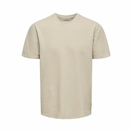 Only & Sons Men’s Short Sleeve T-Shirt Only & Sons Onskian Life Reg Seersucker Ss
