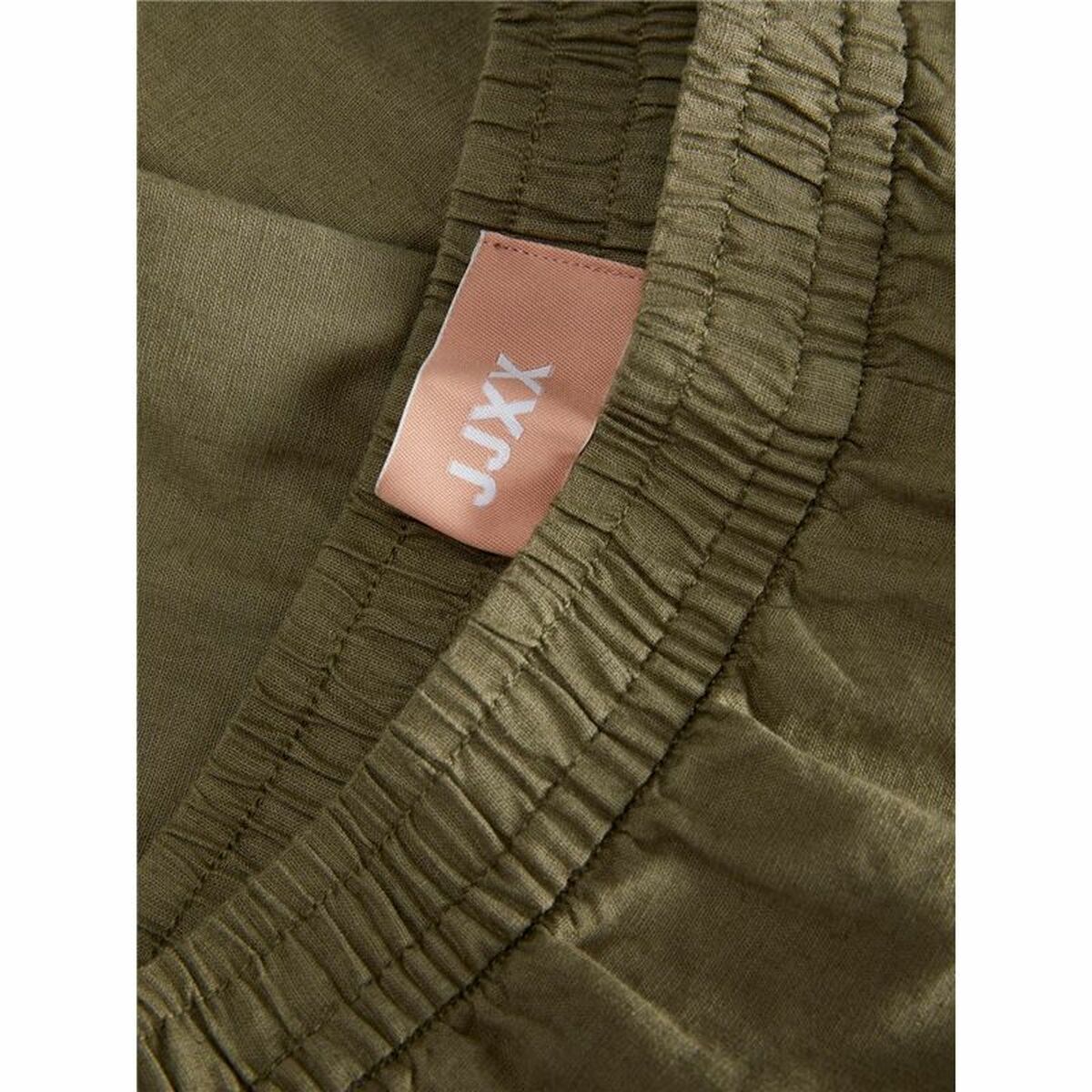 Jack & Jones Sports Shorts For Women Jack & Jones Green Linen