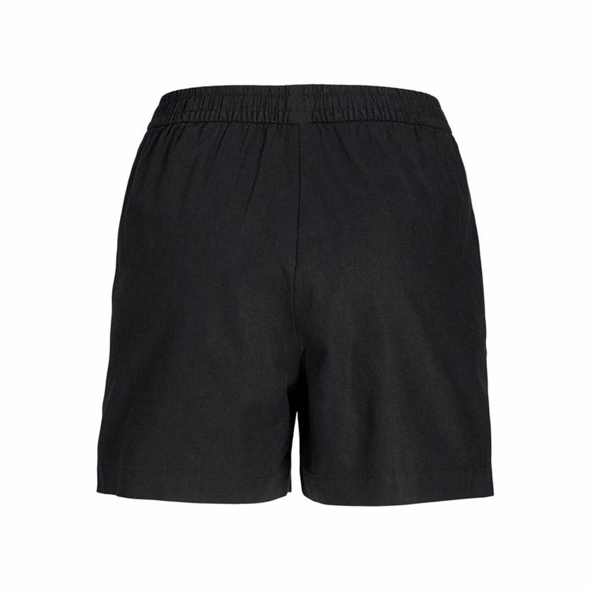 Jack & Jones Sports Shorts For Women Jack & Jones Black Linen