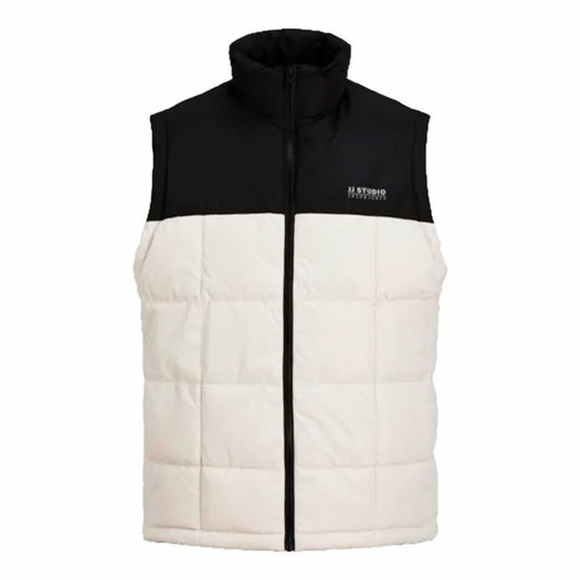Jack & Jones Men's Sports Gilet Jack & Jones Jjben Square Moonbeam Black
