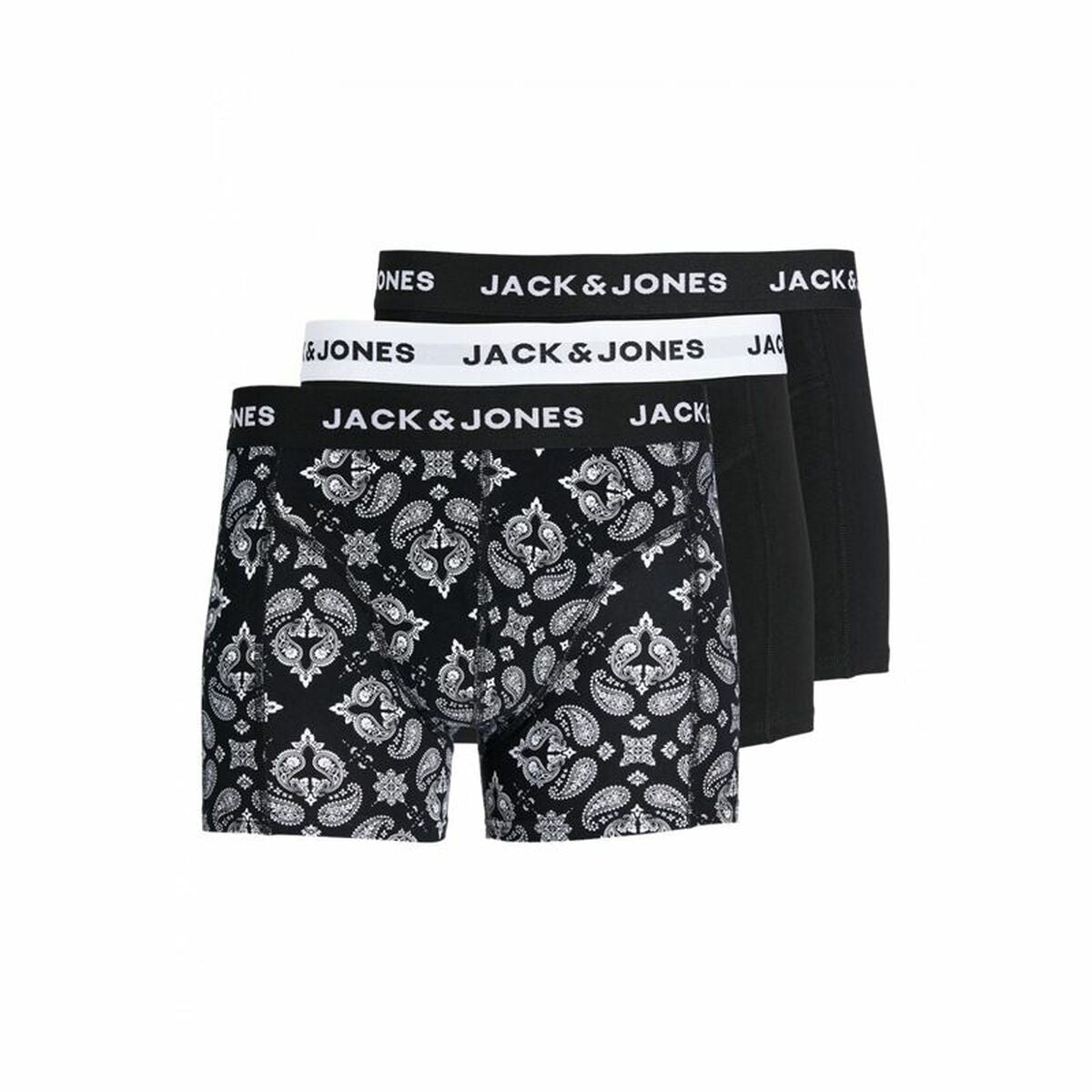 Jack & Jones Men's Boxer Shorts Jack & Jones Jacparis Trunks Black