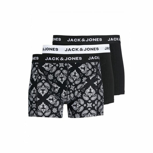 Jack & Jones Men's Boxer Shorts Jack & Jones Jacparis Trunks Black