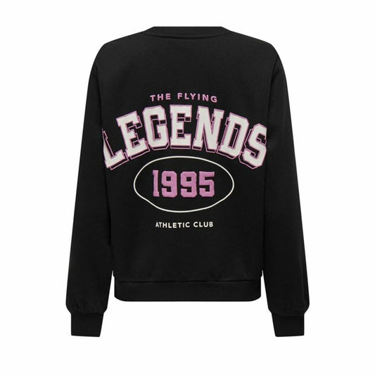 Only Women’s Sweatshirt Without Hood Only Onlkimmie Black