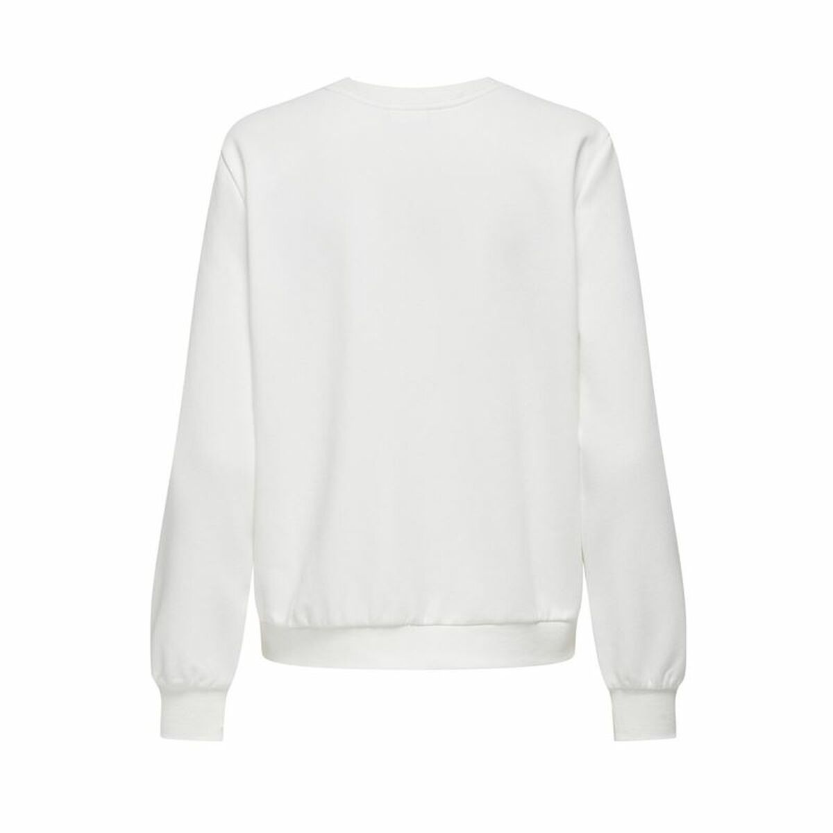 Only Women’s Sweatshirt Without Hood Only Onlkimmie White
