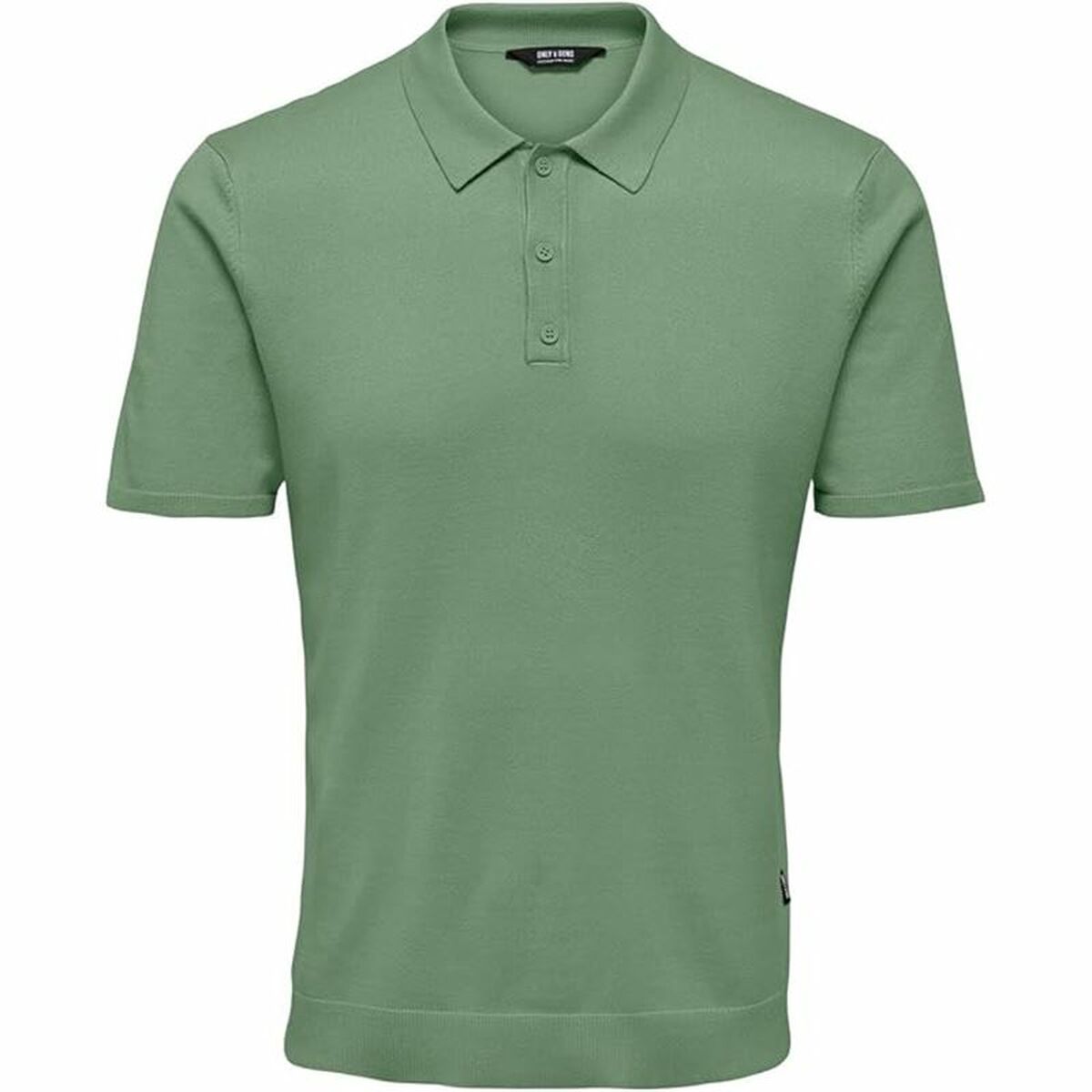 Only & Sons Men’s Short Sleeve Polo Shirt Only & Sons Onswyler Life Reg 14 Ss Knit Green