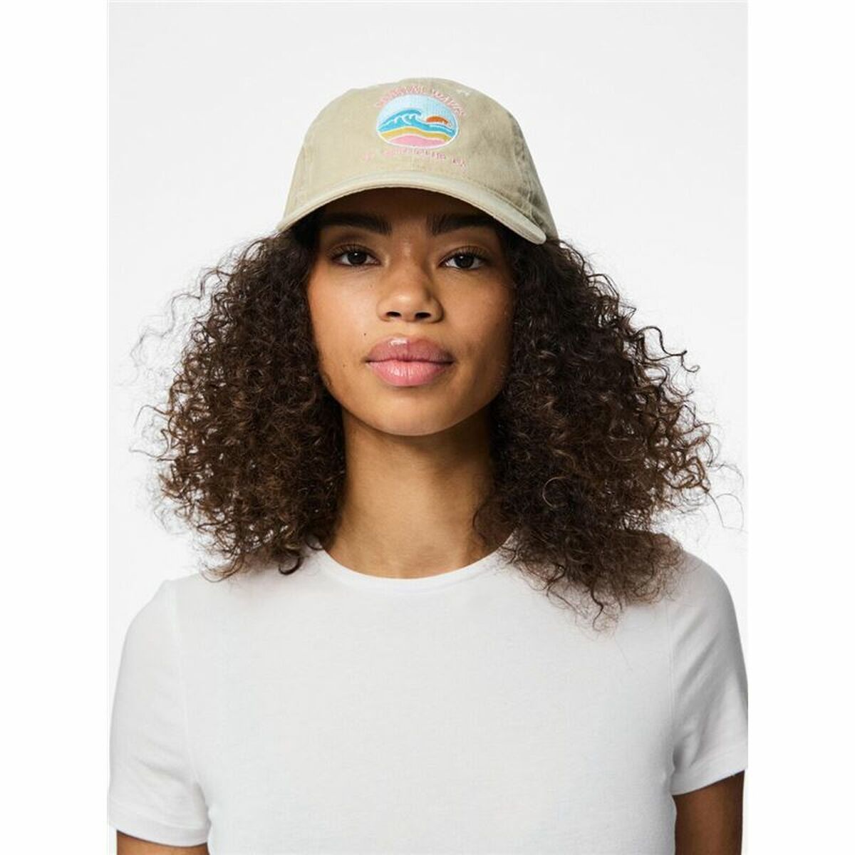 Pieces Sports Cap Pieces 17156273-13-0907 Tcx Beige One Size