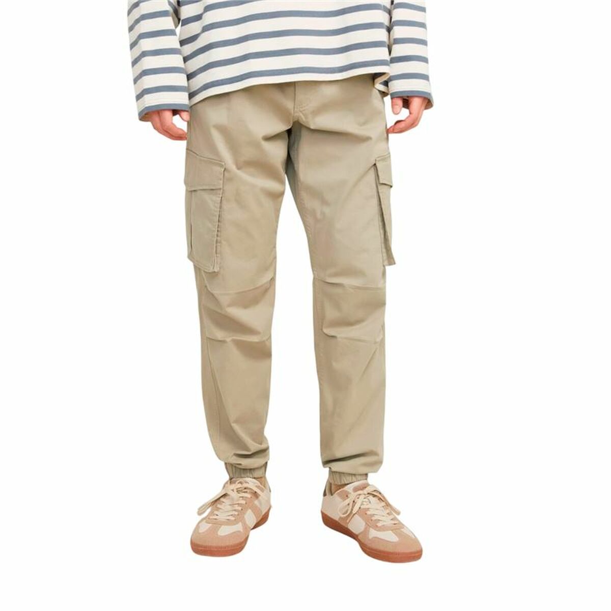 Jack & Jones Trousers Jack & Jones Jpstkane Noah Cuffed Cargo
