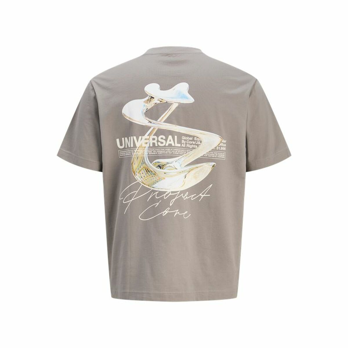 Jack & Jones Men’s Short Sleeve T-Shirt Jack & Jones Jcodynamic Dust Ss Crew Neck Light Brown