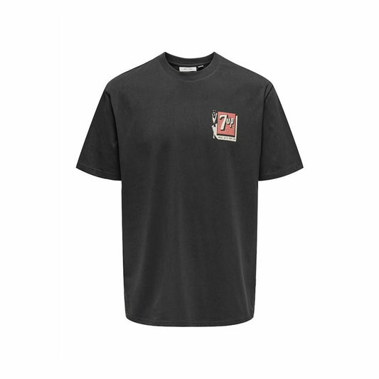 Only & Sons Men’s Short Sleeve T-Shirt Only & Sons Ons7Up Rlx Ss Black