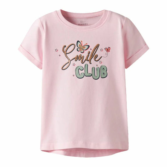 Name It Child's Short Sleeve T-Shirt Name It Nmfvix Pink
