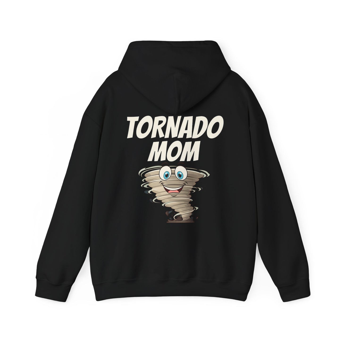 Tornado Mom Hooded Sweatshirt, Cozy Pullover for Weather Lovers, Gift for Moms, Fun Graphic Hoodie, Perfect for Casual Wear, Storm [...]