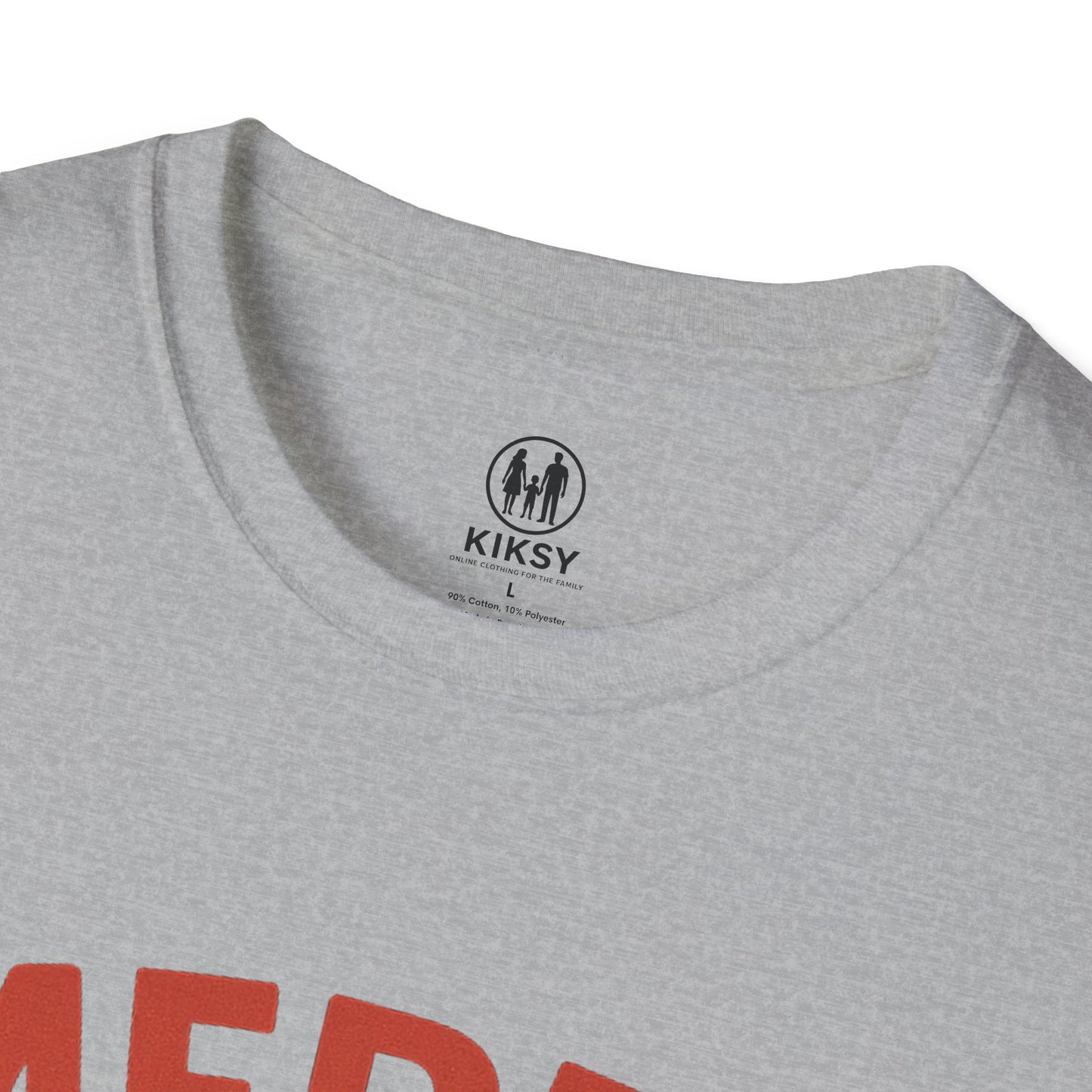 T-Shirt mit Aufdruck „Frohe Weihnachten“