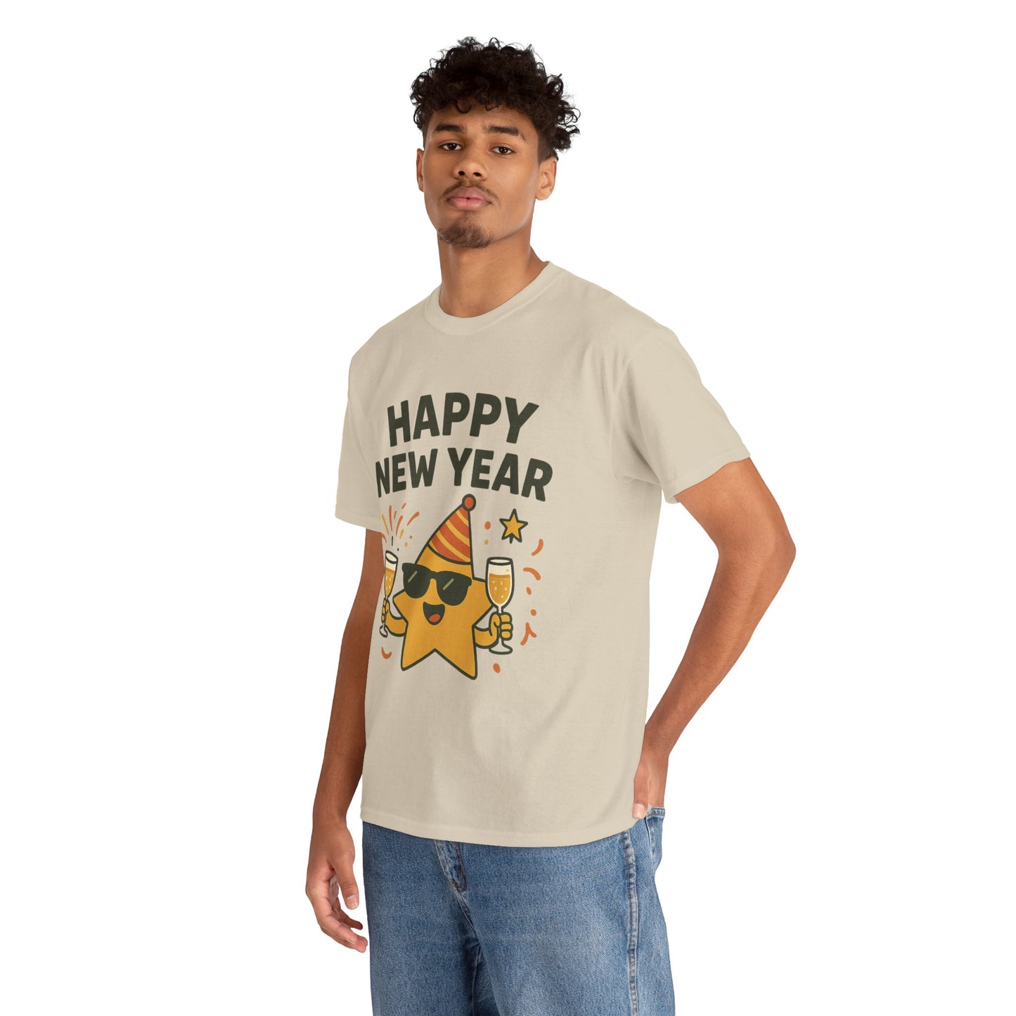 "Happy New Year" Cute Party Celebration Shirt